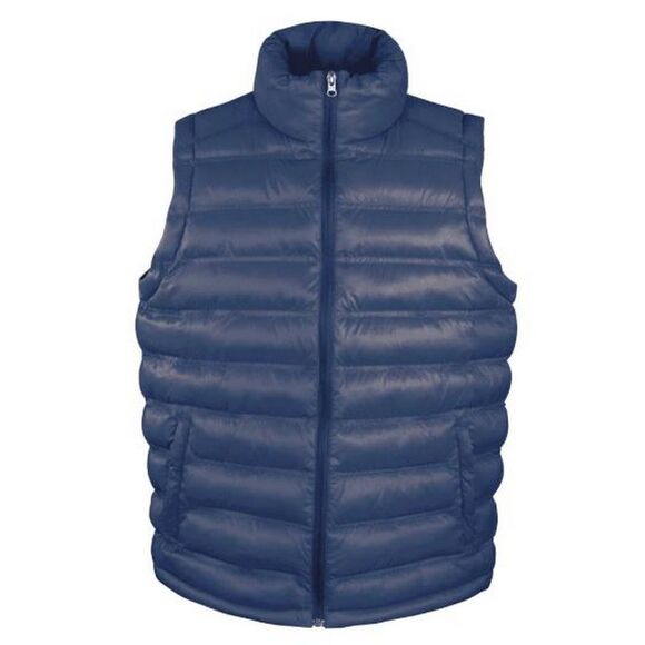 Result Mens Winter Warm Ice Bird Padded Zip up Bodywarmer /Gilet /Vest Jacket / - Picture 1 of 3